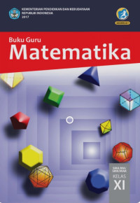 Buku Guru Matematika SMA/MA Kelas XI 2017