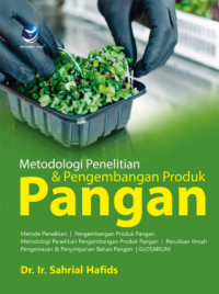 Metodologi Penelitian & Pengembangan Produk pangan