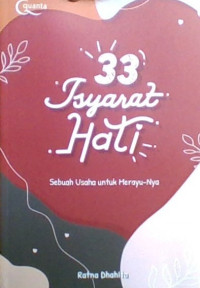 33 Isyarat Hati : Sebuah Usaha untuk Merayu-Nya