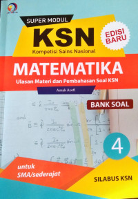 Super Modul KSN Matematika 4 ; Geometri