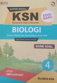 KSN Biologi untuk SMP/Sederajat Bank Soal