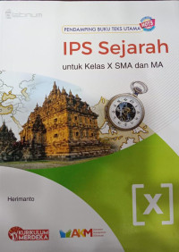 IPS Sejarah untuk Kelas X SMA dan MA