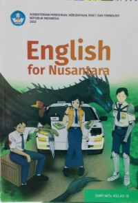 English for Nusantara SMP/ MTs Kelas IX