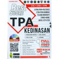 Best Score TPA Kedinasan STIS- STAN-STPN